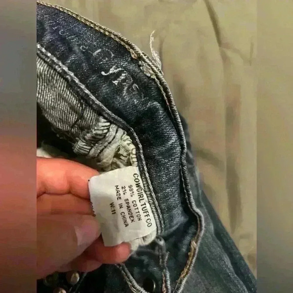 Cowgirl tuff denim  jeans size 22 - Picture 5 of 7